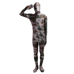 SKTF034 萊卡綠色迷彩緊身衣 任何仁 anyone 造型 SKTF034 萊卡綠色迷彩緊身衣 任何仁 anyone 造型